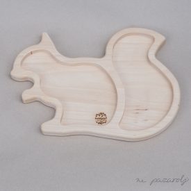 Borbolya Mókus alakú gyerektányér