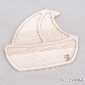 Borbolya Vitorlás alakú gyerektányér