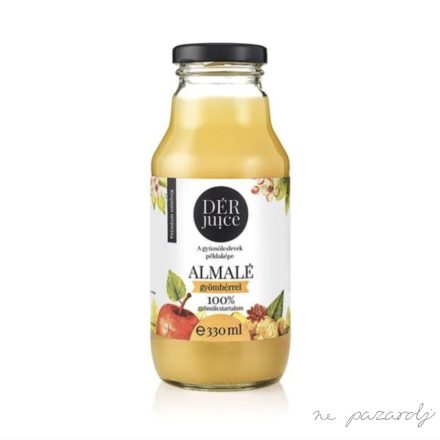 Dér Juice Almalé gyömbérrel 0,33 l