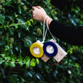 Eperfa Zseblámpa - sárga