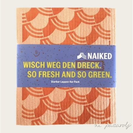 NAIKED lebomló konyhai törlőkendő 4 db