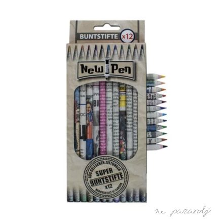 Színes ceruza New Pen 12db-os készlet