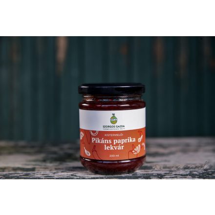 Szorgosgazda Pikáns Paprikalekvár
